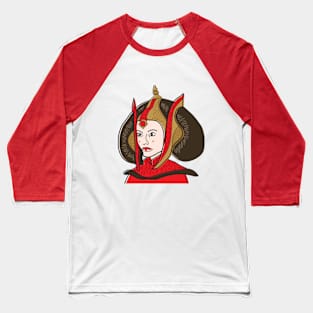 Padme in Weirdtural Reality Baseball T-Shirt